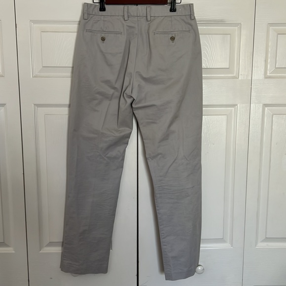 J Crew light tan bedford pants 32/34 - Picture 3 of 4